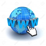 14821565-Internet-world-wide-web-concept-Earth-globe-with-www-text-and-computer-hand-cursor-isolated-on-white-Stock-Photo